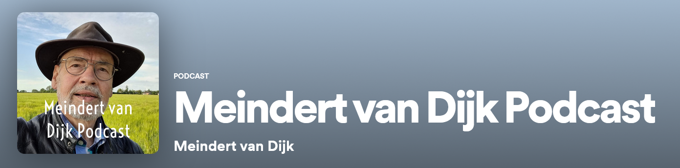 Banner Meindert van Dijk Podcast