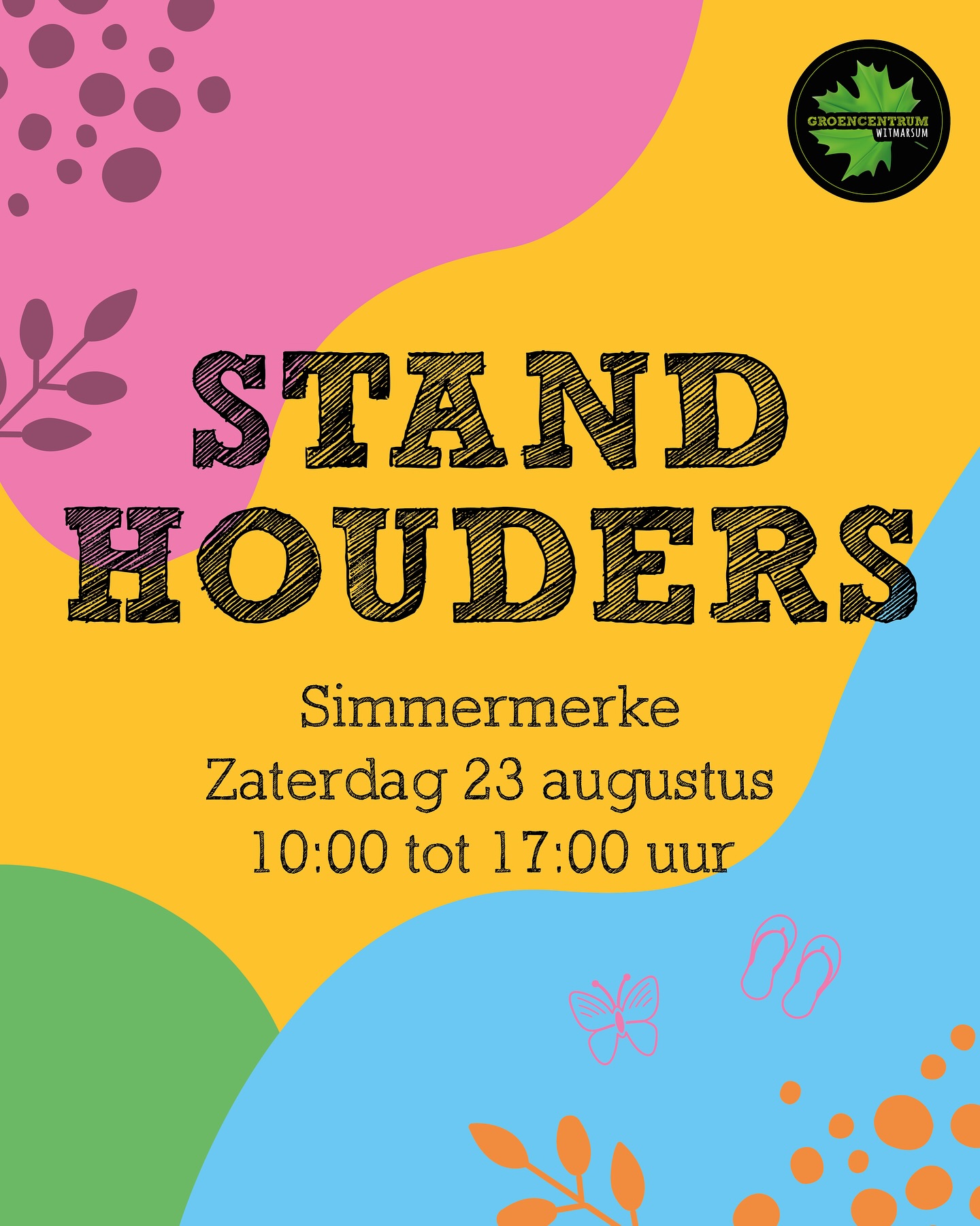 Met boek op de Simmermerke van Groencentrum Witmarsum